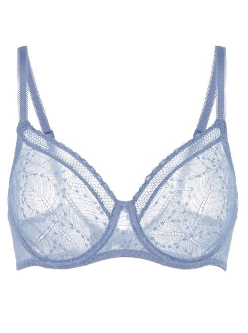 Comete Reggiseno con ferretto coppe profonde, Chambray Blue