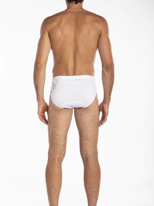 Isle - Slip Medio in Doppia Maglia, bianco