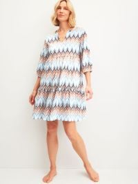 Favourites Tiles  Camicia da notte a maniche corte, lunghezza 95 cm