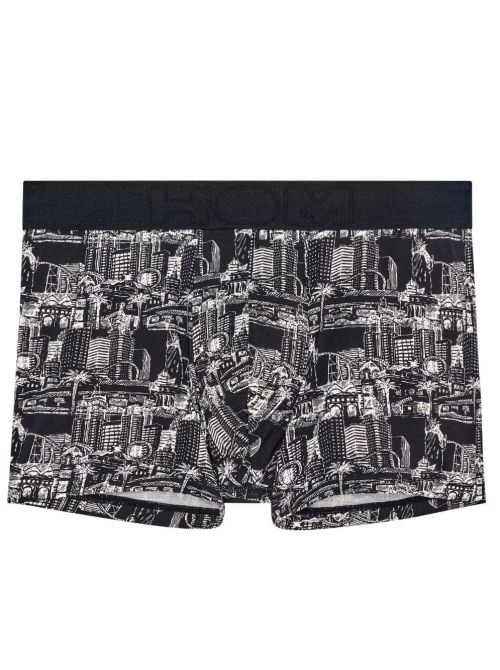 Black Print - Boxer uomo in microfibra elasticizzata