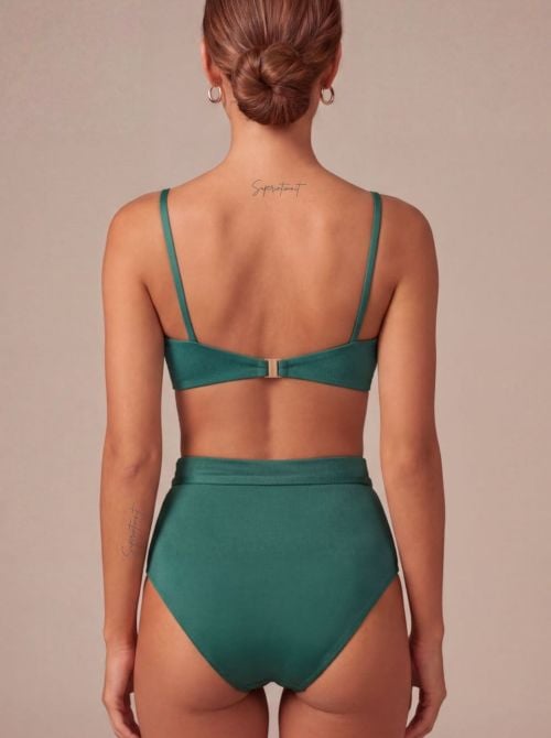 Silhouet reggiseno per bikini, verde
