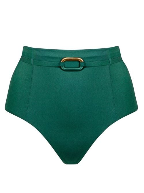 Silhouet slip per bikini, verde