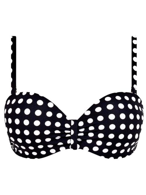 Sauvage balconcino per bikini con ferretto, pois