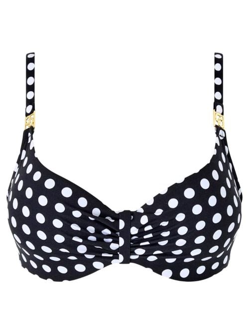Sauvage balconcino per bikini con ferretto, pois