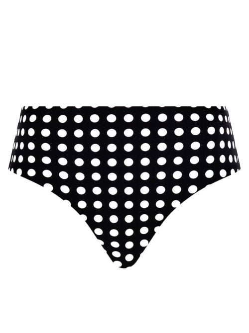 Sauvage  bikini highwaisted brief, polka dot