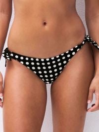 Sauvage slip per bikini vita bassa, pois