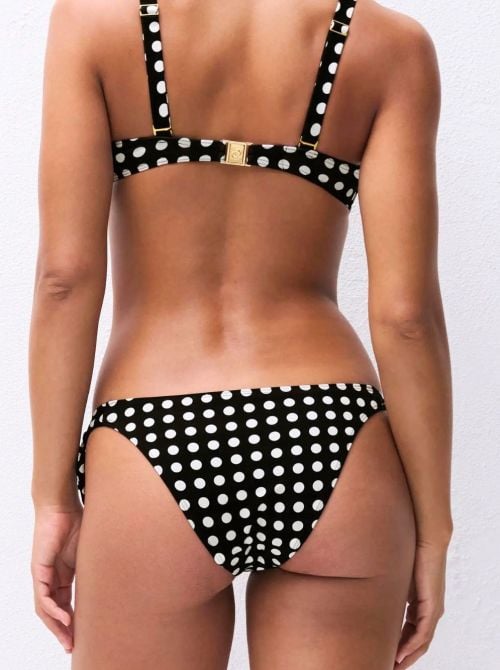 Sauvage slip per bikini vita bassa, pois