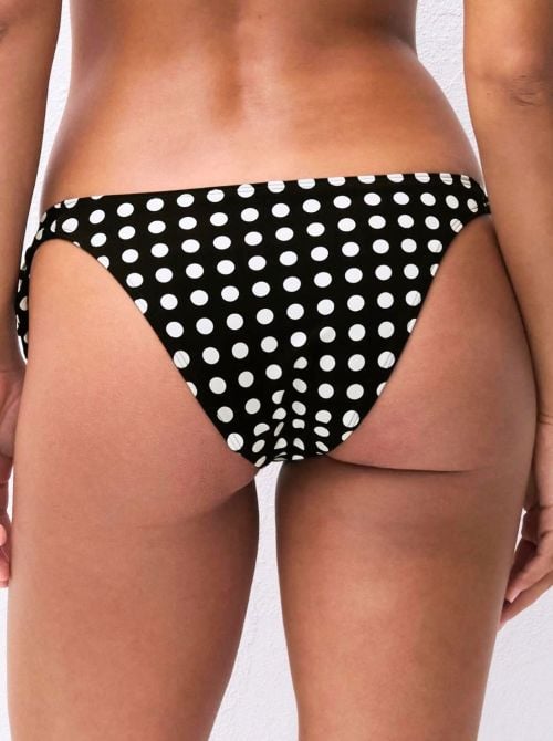 Sauvage slip per bikini vita bassa, pois