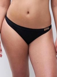 Icon slip per bikini, nero