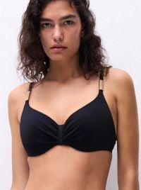 Icon reggiseno con ferretto, nero