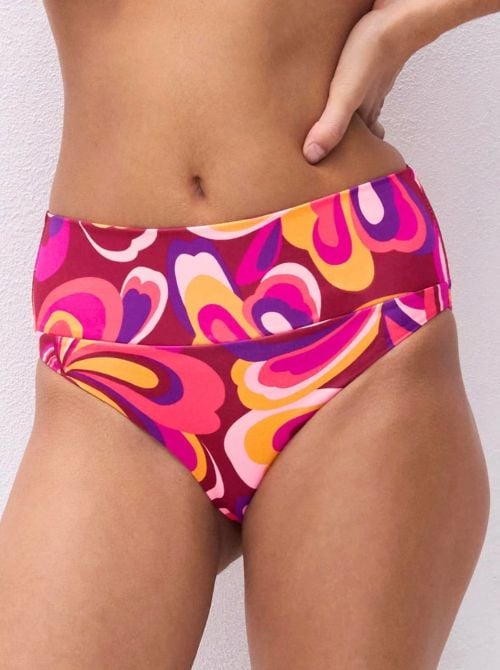 Vita slip per bikini a vita alta, Solar psyche CHANTELLE