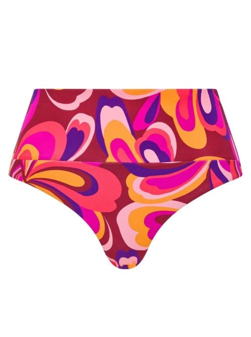 Vita slip per bikini a vita alta, Solar psyche