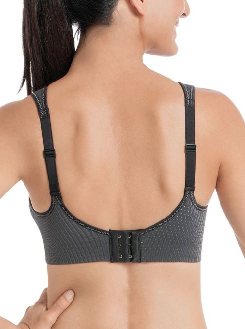 5544 Air Control reggiseno sportivo con imbottitura, antracite