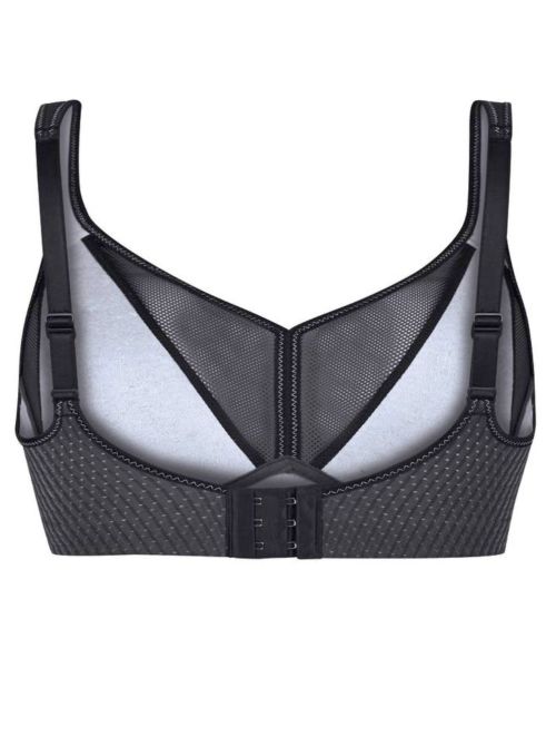 5544 Air Control reggiseno sportivo con imbottitura, antracite