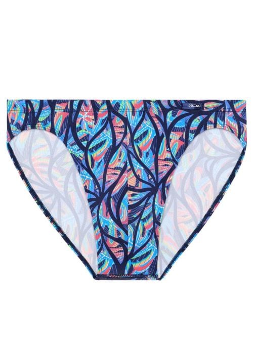 Indian Creek slip micro in microfibra con stampa tropicale