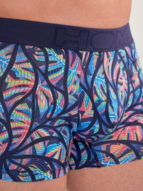 Indian Creek boxer in microfibra con stampa tropicale