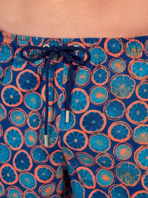 Trapani Men's Swim Shorts Citrus Print