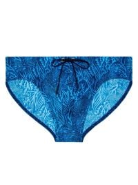 Panarea Mini slip aderente elasticizzato blu