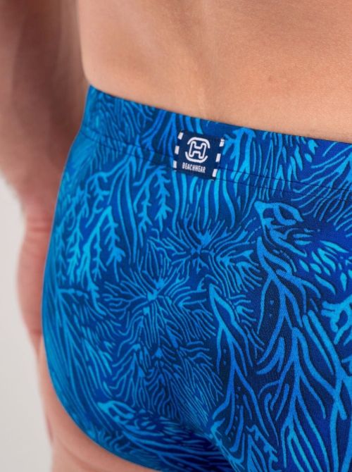 Panarea Mini slip aderente elasticizzato blu