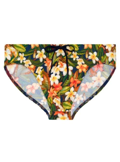 Etna Mini slip aderente con stampa floreale