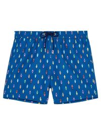 Calcio Short mare navy con stampa estiva