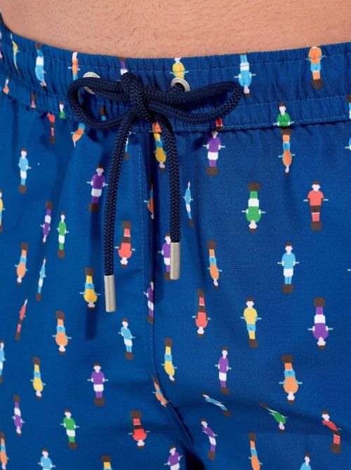 Calcio Short mare navy con stampa estiva
