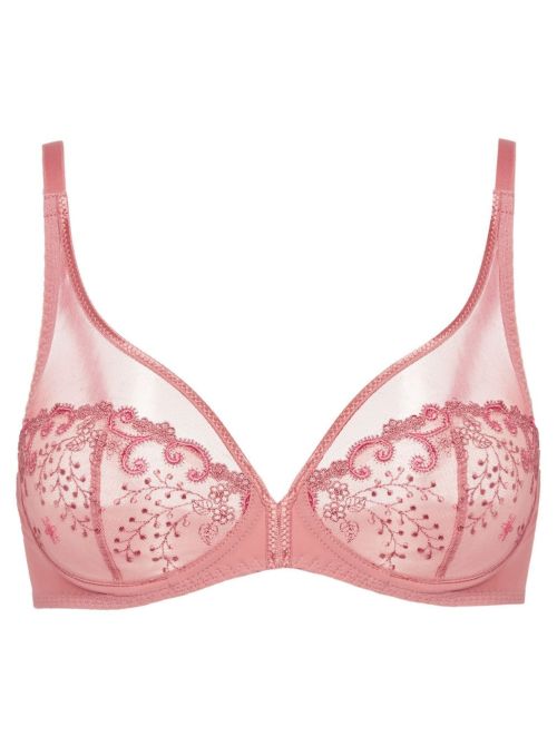 Delice Reggiseno Scollatura profonda, rosa fum&egrave;