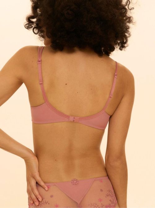 Delice Reggiseno imbottito a balconcino, rosa fum&egrave;