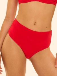 Magnetic coulotte per bikini, rosso