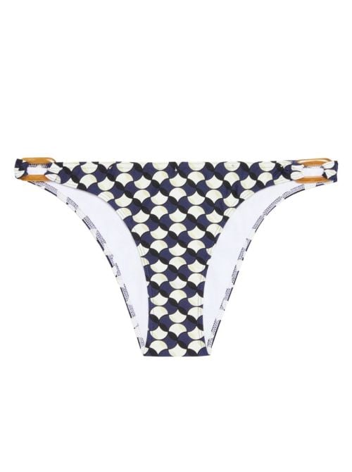 Magnetic bikini bottom, sailing pattern