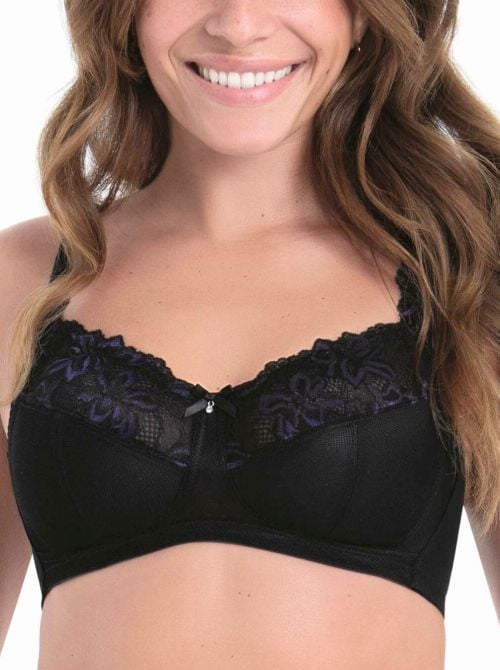 Suzette reggiseno senza ferretto, nero