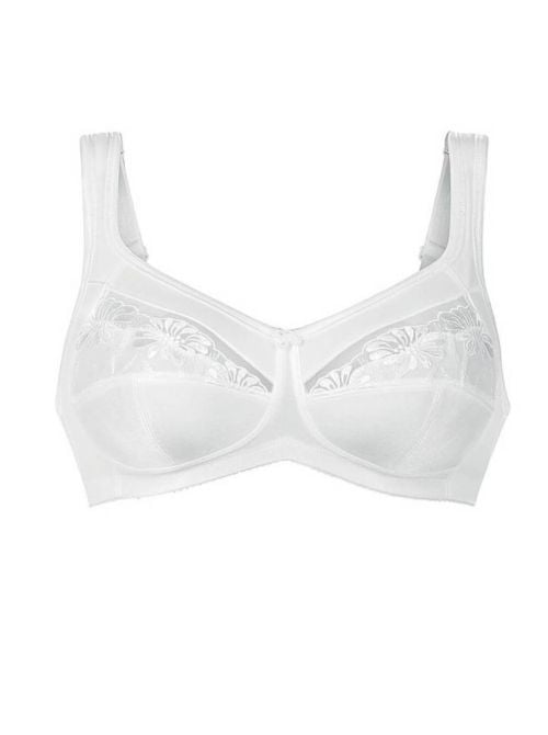 5349X Safina Embroidered Wire-free Mastectomy Bra, white ANITA CARE