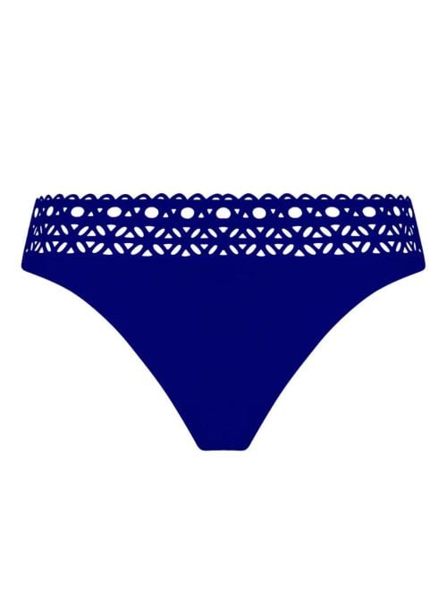 Ajourage Couture slip vita bassa, blu oltremare