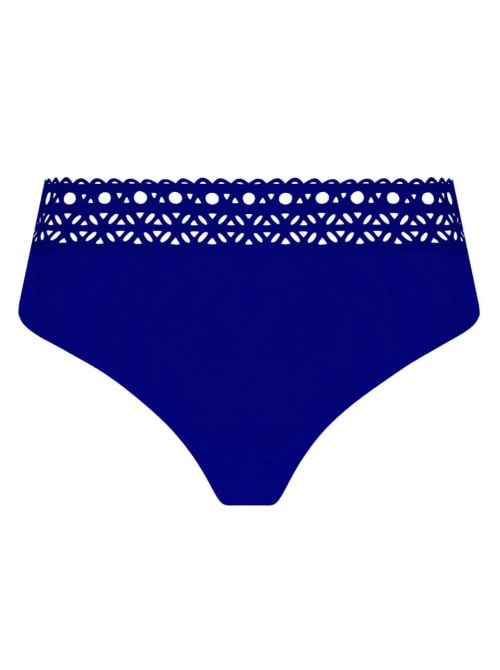 Ajourage Couture slip vita alta, blu oltremare