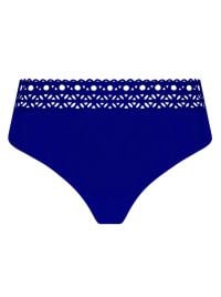 Ajourage Couture slip vita alta, blu oltremare