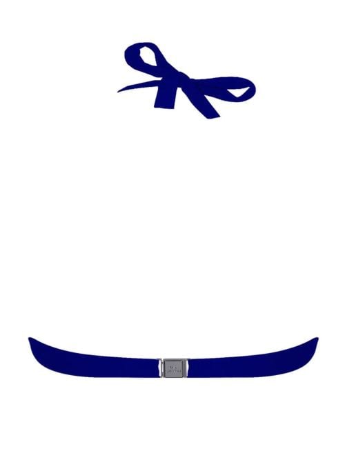 Ajourage Couture triangolo, blu oltremare