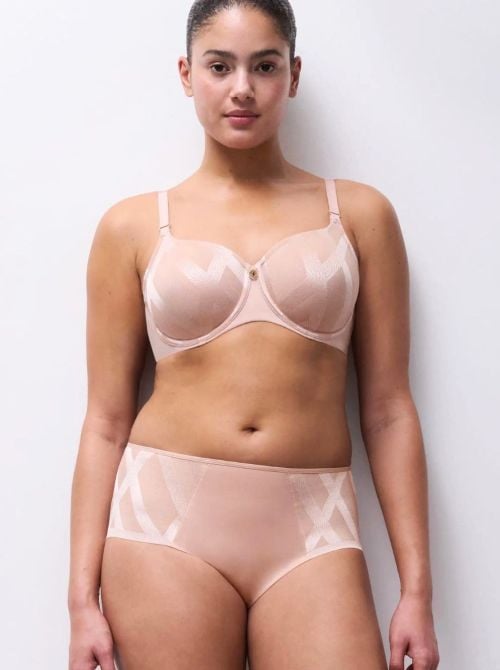 Glaze coulotte vita alta, soft pink