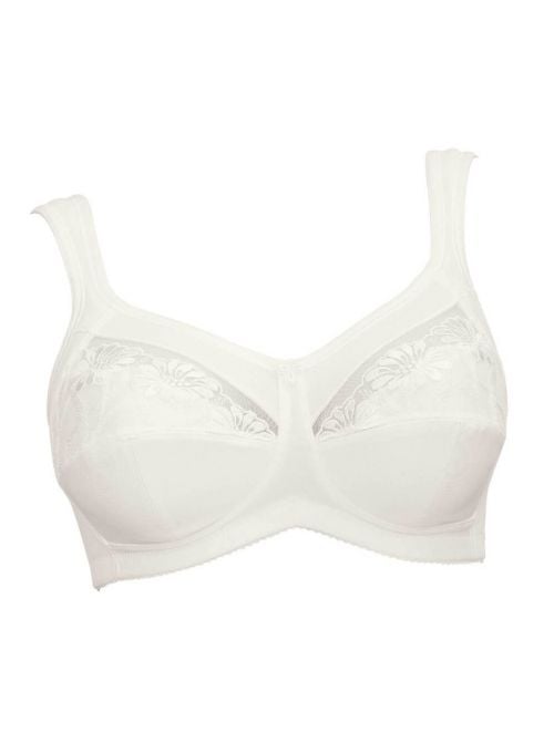 5349X Safina Embroidered Wire-free Mastectomy Bra, crystal