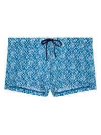 Camaoiore Boxer mare aderente con stampa floreale