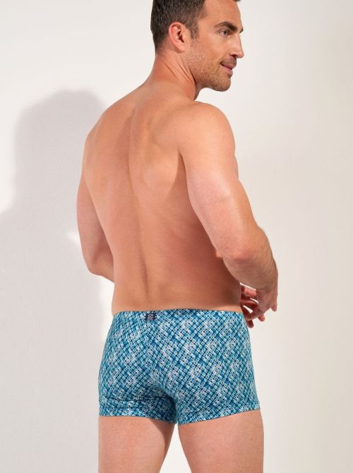 Camaoiore Boxer mare aderente con stampa floreale