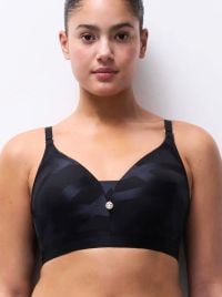 Glaze reggiseno senza ferretto, nero