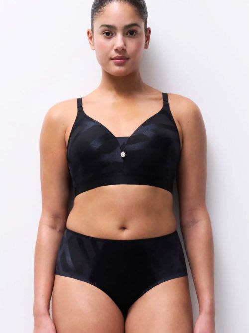 Glaze reggiseno senza ferretto, nero
