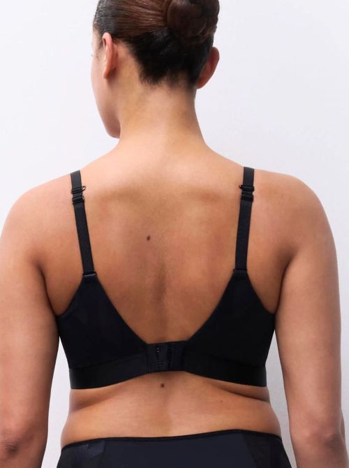 Glaze reggiseno senza ferretto, nero