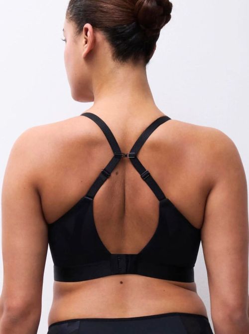 Glaze reggiseno senza ferretto, nero