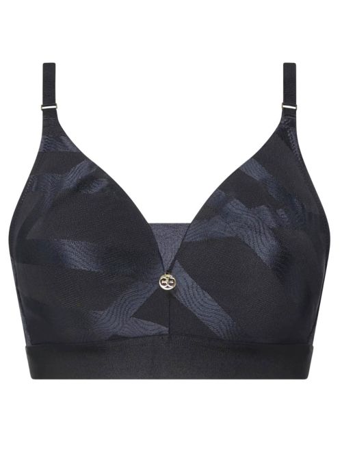 Glaze reggiseno senza ferretto, nero