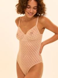 Plume body con ferretto modellante, nudo