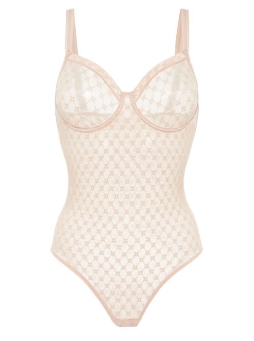 Plume body con ferretto modellante, nudo