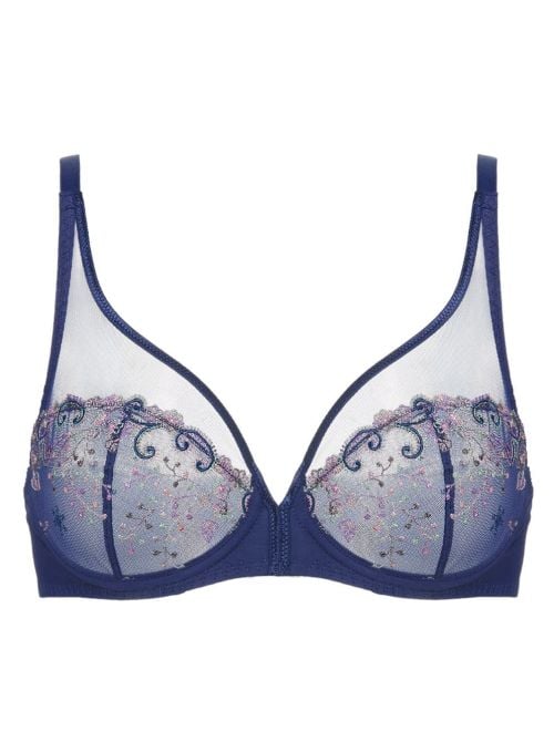 Delice Reggiseno Scollatura profonda, blu arcobaleno
