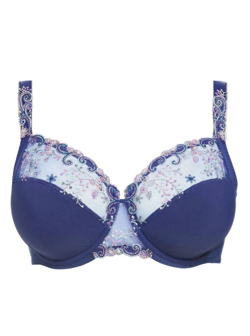 Delice Reggiseno con ferretto coppe profonde, blu arcobaleno