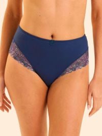 Delice Slip Alto, blu arcobaleno